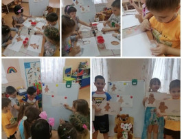 занятие по ИЗО "Мышка и Мишка". занятие по ИЗО "Мышка и Мишка".
